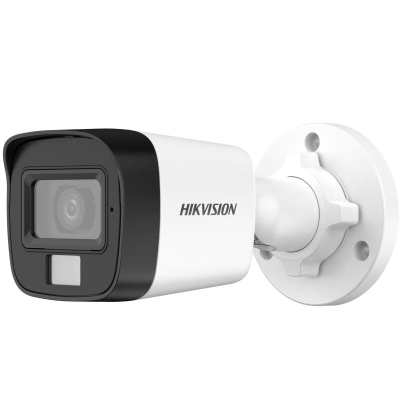 DS-2CE16D0T-LPFS 2MP Smart Hybrid Light Audio Fixed Mini Bullet Camera
